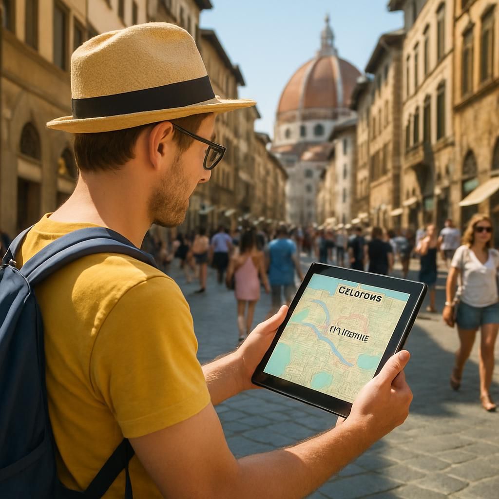 découvrez la carte touristique interactive de florence, incluant les principaux monuments et quartiers à visiter pour un voyage inoubliable.