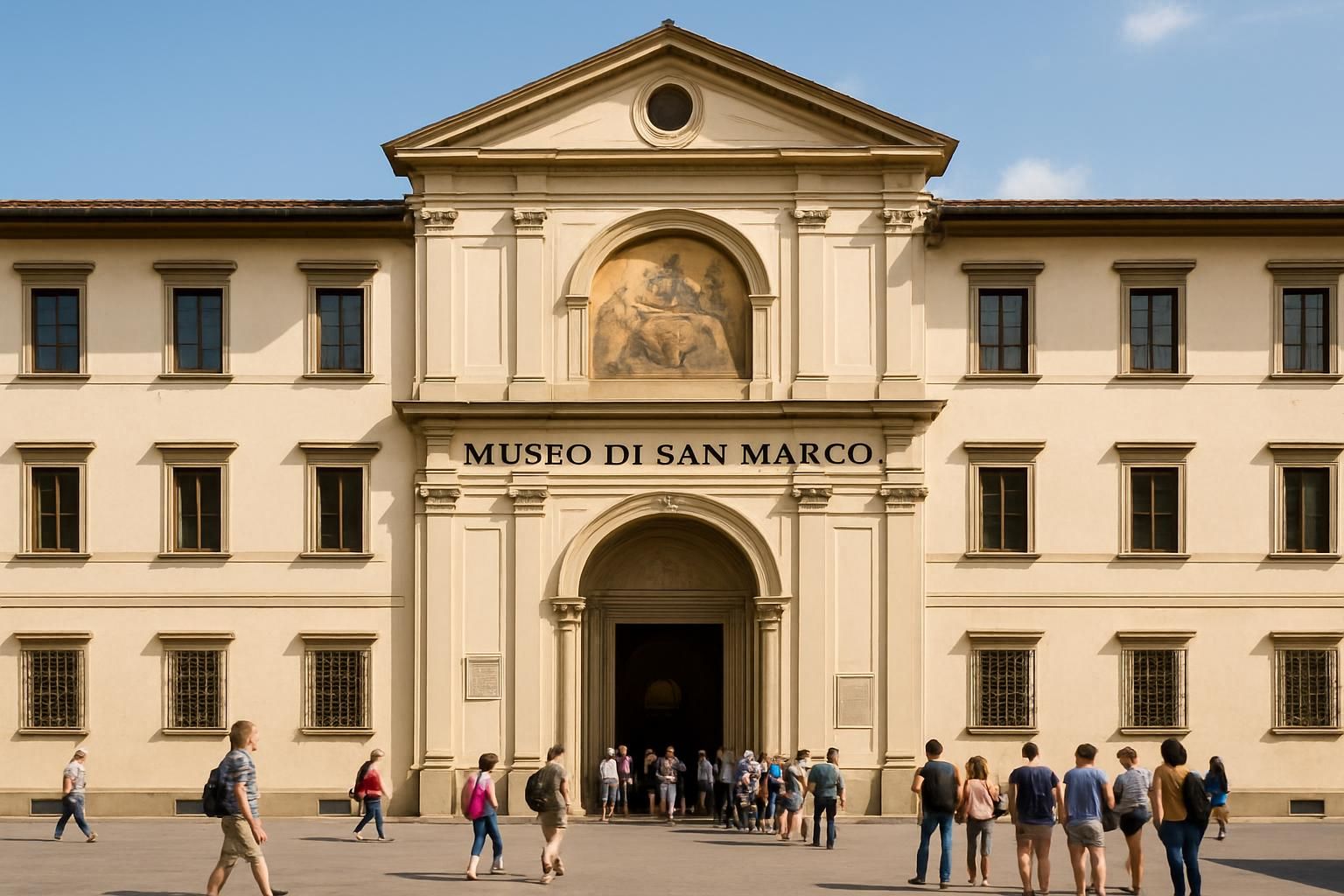 découvrez le couvent de san marco à florence, célèbre pour les fresques de fra angelico et ses cellules peintes, un joyau de l'art religieux de la renaissance.