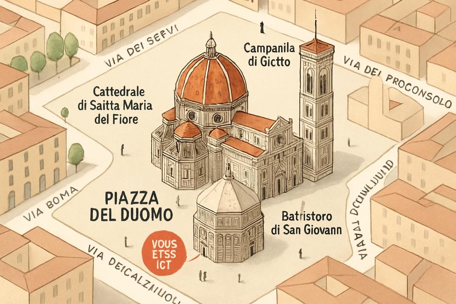découvrez la visite incontournable du dôme de florence (santa maria del fiore) et réservez vos billets pour explorer la célèbre coupole offrant une vue panoramique spectaculaire sur la ville.