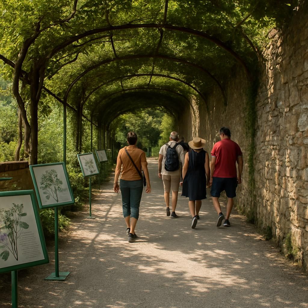 découvrez le giardino bardini à florence, un havre de paix avec sa magnifique roseraie et un panorama secret offrant une vue imprenable sur la ville.