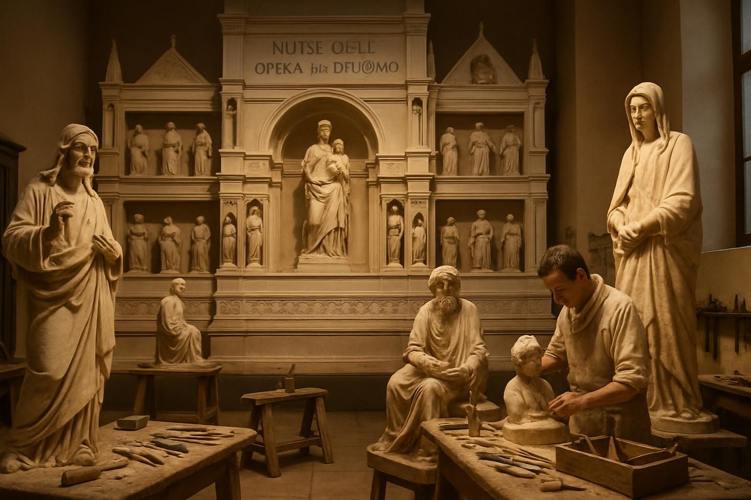 découvrez le museo dell'opera del duomo, la collection cachée de la cathédrale, où l'art et l'histoire de florence prennent vie à travers des trésors uniques.